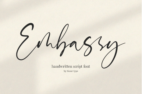 Embassy - Fonts