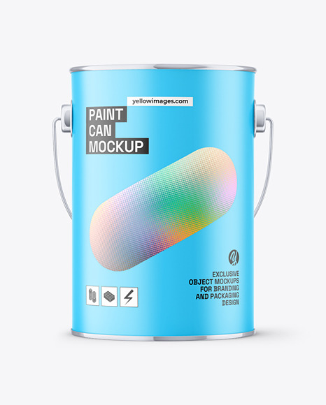 Paint Can Mockup