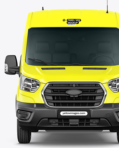 Panel Van Mockup - Front View