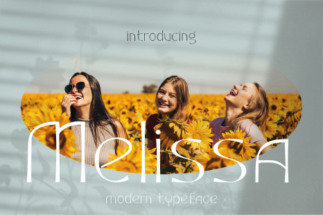 Melissa - Sophisticated Typeface
