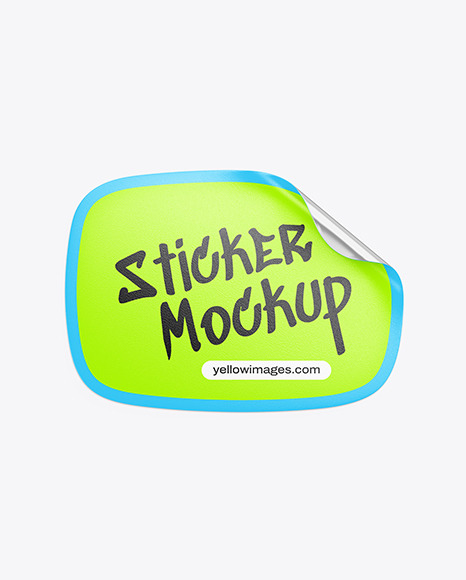 Oval stickers