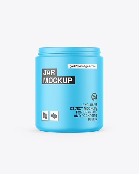 Matte Jar Mockup