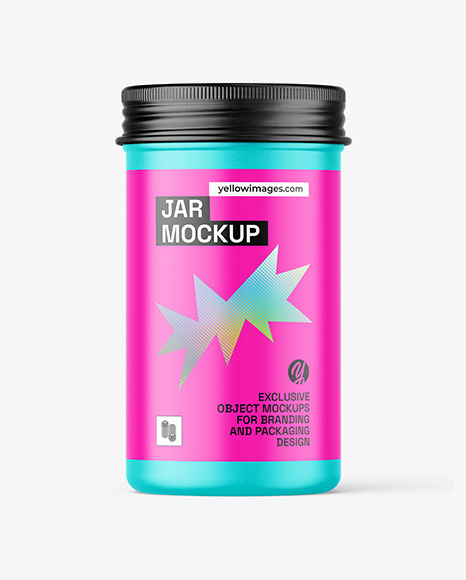 Matte Jar Mockup