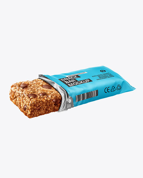 Opened Snack Bar Mockup