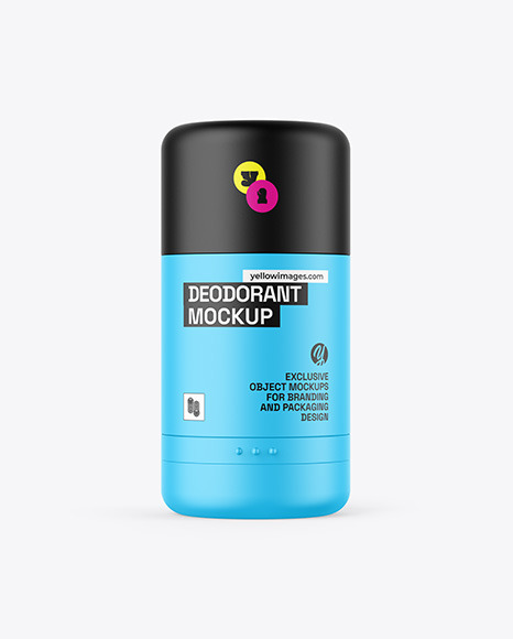 Matte Deodorant Mockup