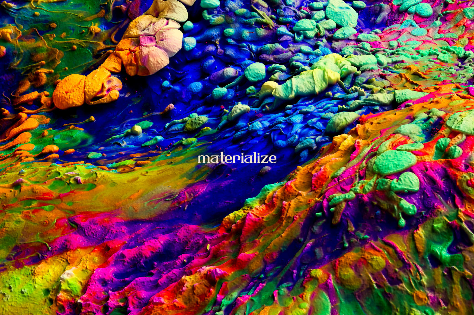Materialize: Displaced Paint Textures