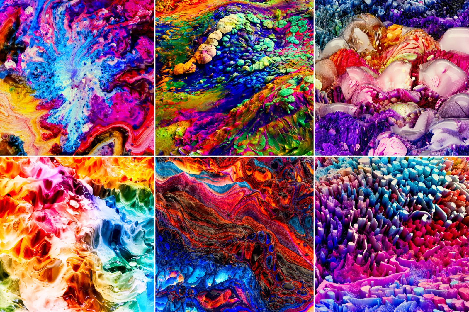 Materialize: Displaced Paint Textures