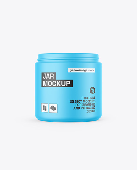 Matte Jar Mockup