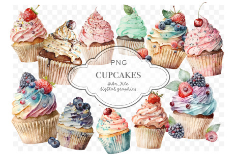 Cupcakes clipart
