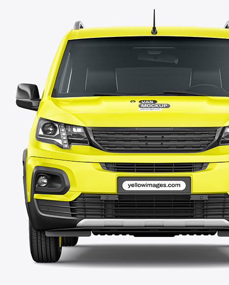 Van Mockup - Front View