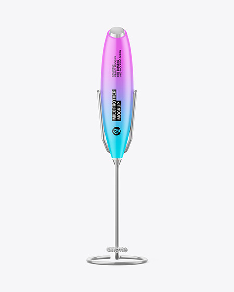 Matte Milk Frother Mockup