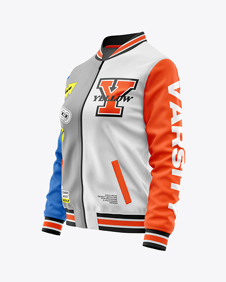 Women&#039;s Bomber Jacket Mockup