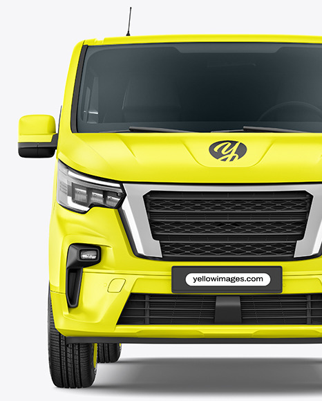 Panel Van Mockup - Front View
