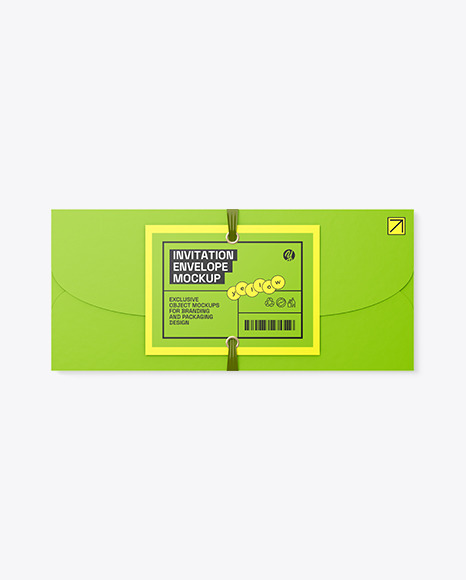Invitation Envelope Mockup