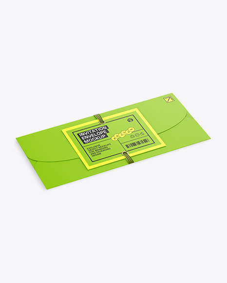 Invitation Envelope Mockup