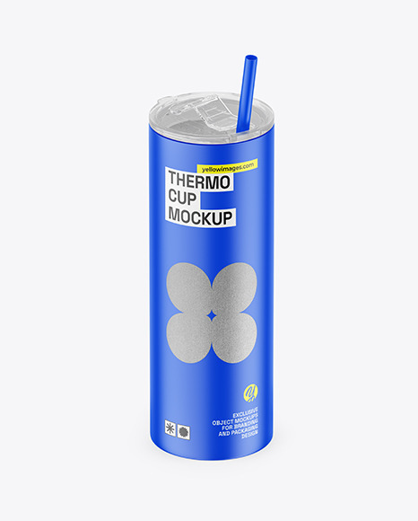 Matte Thermo Cup Mockup