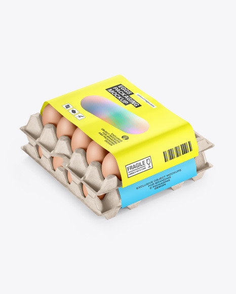 Eggs Package Mockup