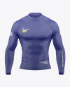 Long Sleeve Compression T-Shirt Mockup – Front View