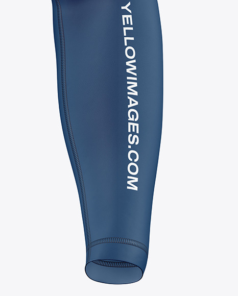 Long Sleeve Compression T-Shirt Mockup – Front View