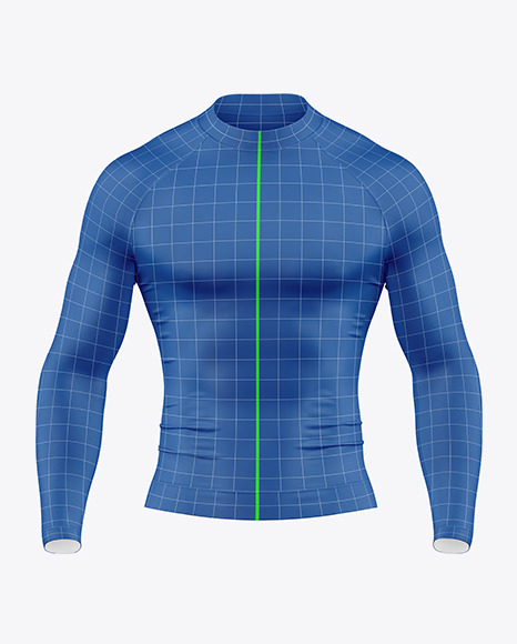 Long Sleeve Compression T-Shirt Mockup – Front View
