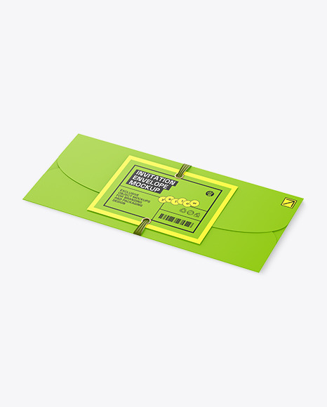 Invitation Envelope Mockup