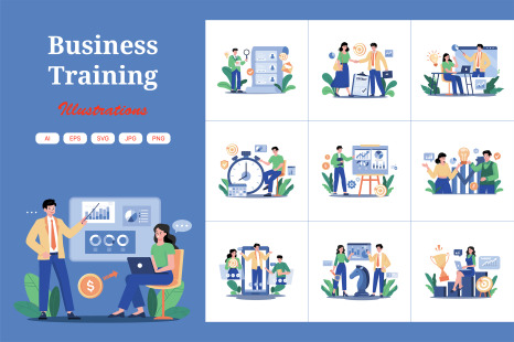 M685_Business Training Illustration_Part 01