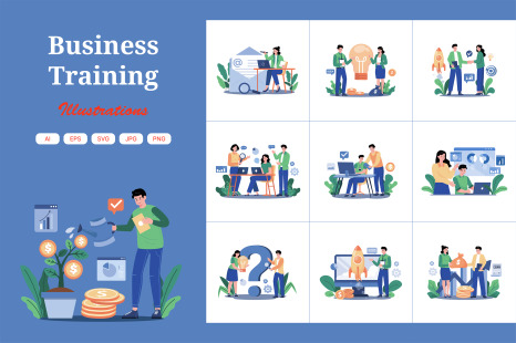 M685_Business Training Illustration_Part 02