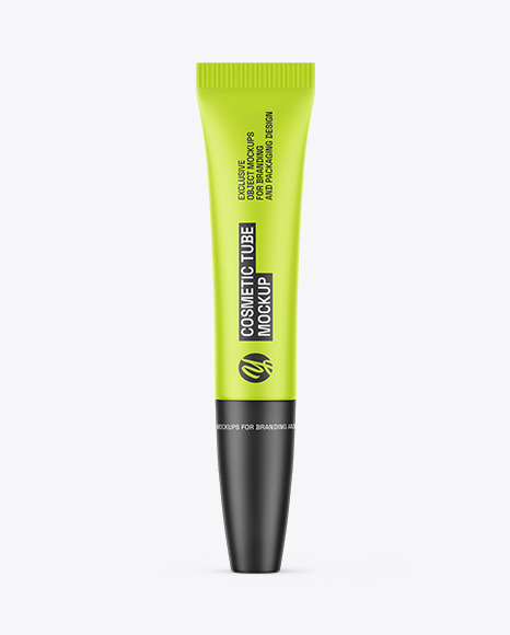 Matte Cosmetic Tube Mockup