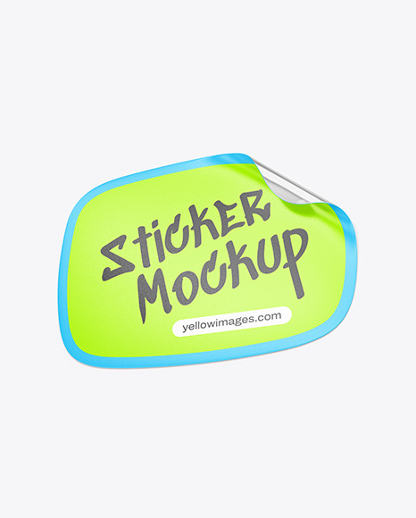 Oval stickers