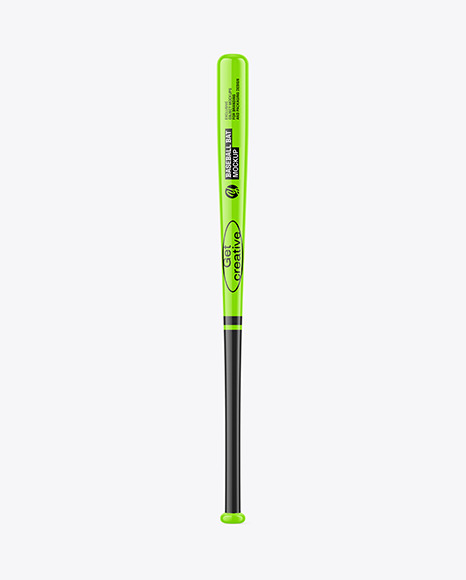 Glossy Baseball Bat Mockup