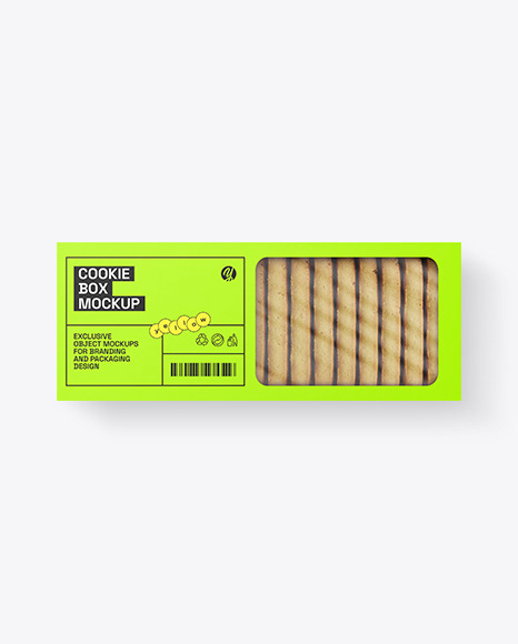 Cookie Box Mockup