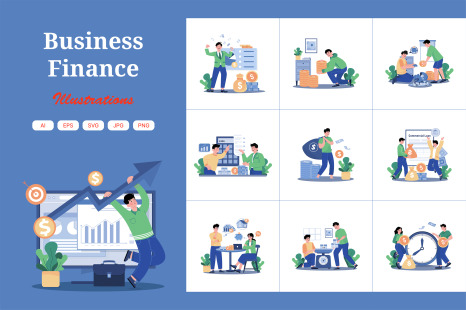M696_Business Finance Illustration_Part 01