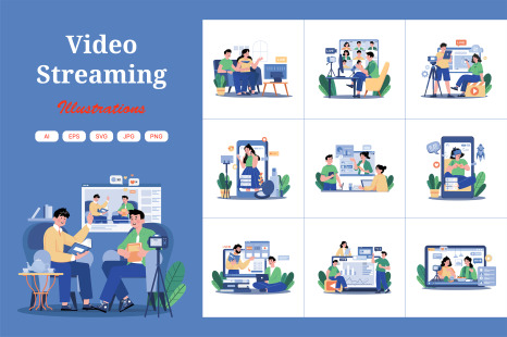 M698_Video Streaming Illustration_Part 01