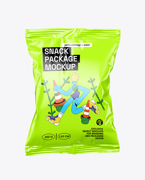 Snack Package Mockup