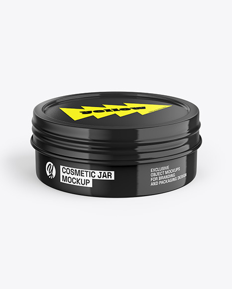 Cosmetic Jar Mockup