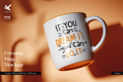 Ceramic Mug Mockup
