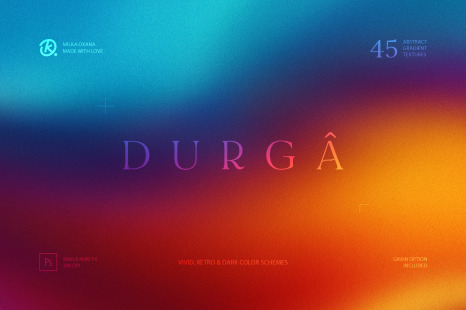 Durgâ Abstract Gradient Textures
