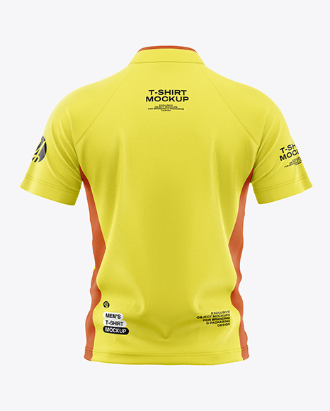Men&#039;s T-Shirt Mockup - Back View