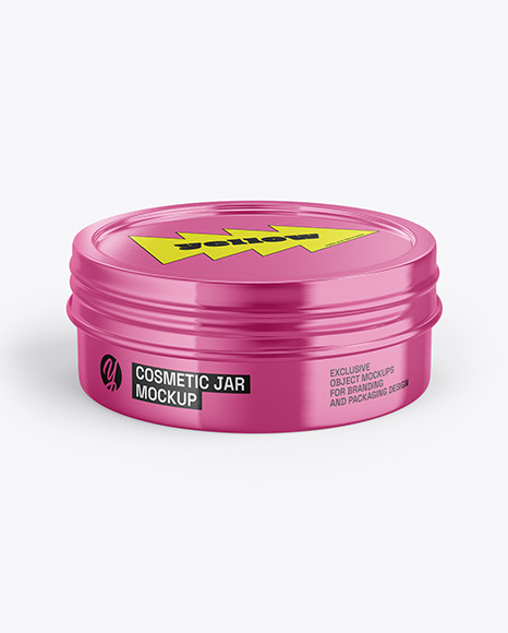 Cosmetic Jar Mockup