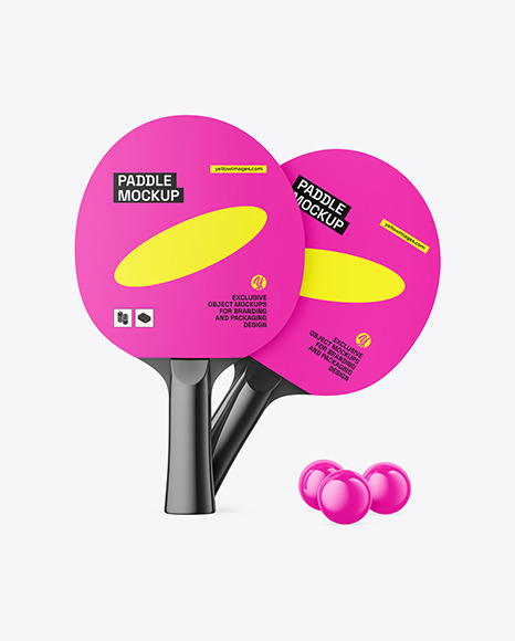 Ping Pong Paddles & Balls