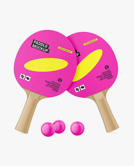 Ping Pong Paddles & Balls