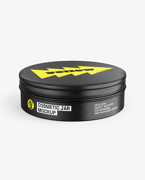 Cosmetic Jar Mockup
