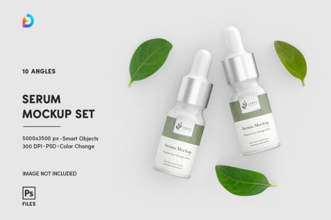 Dropper Bottle Mockup Set