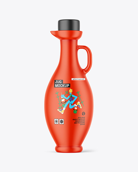 Matte Jug Mockup