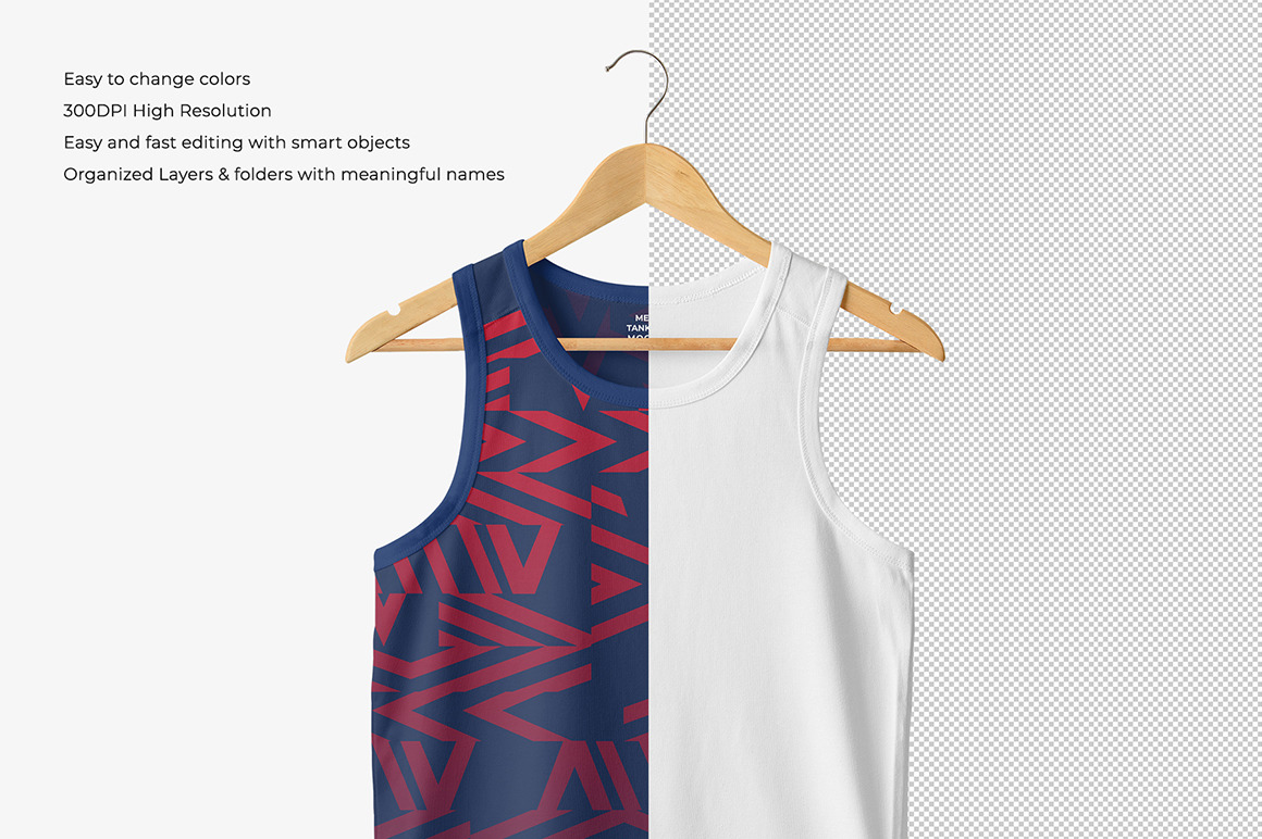 Men's Tank Top Mockup