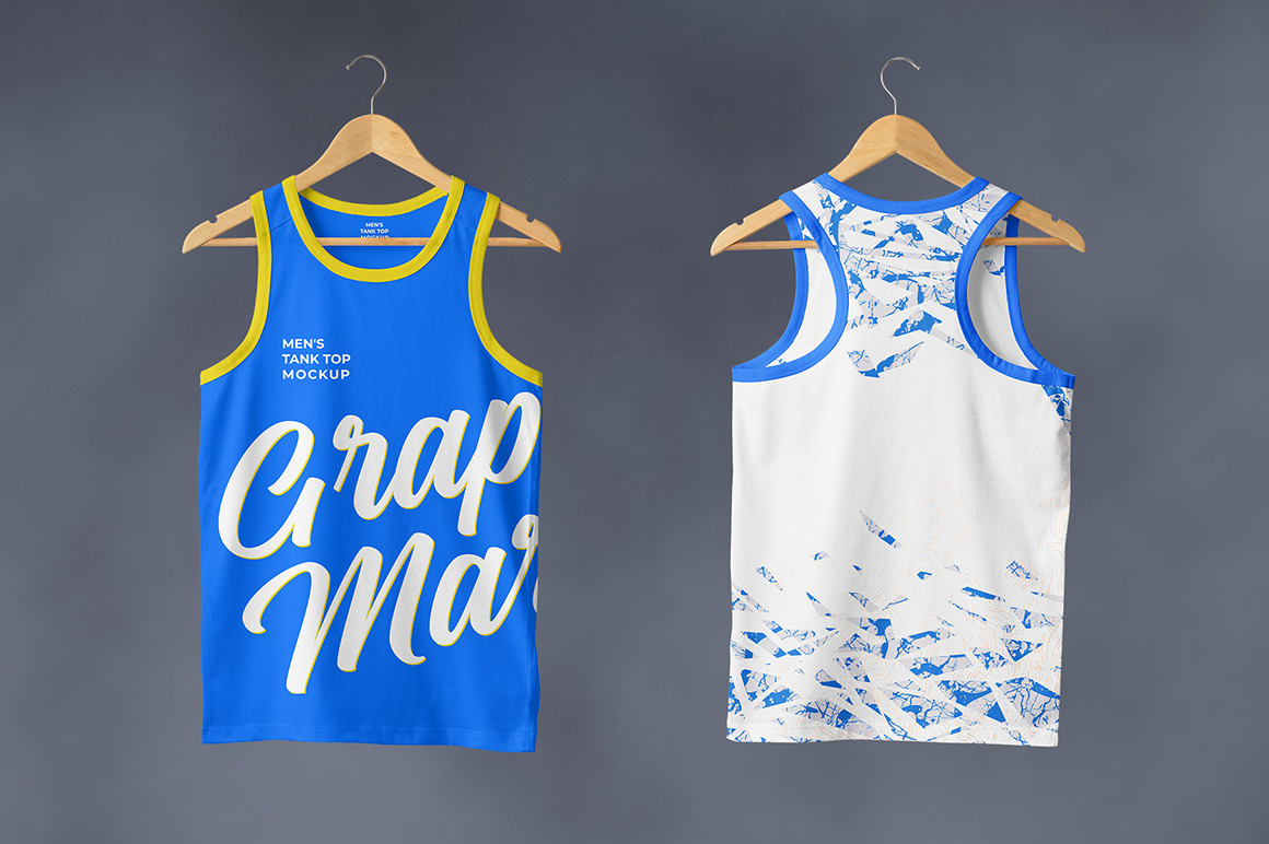 Men's Tank Top Mockup