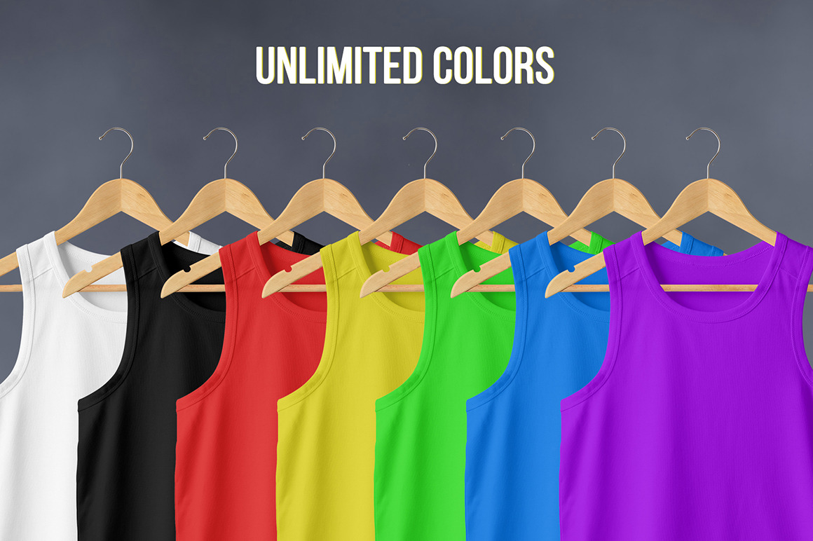 Men's Tank Top Mockup