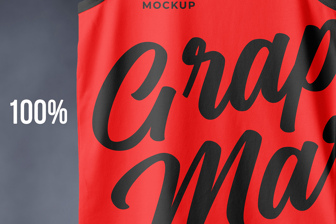 Men's Tank Top Mockup
