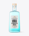 Vintage Vodka Bottle Mockup