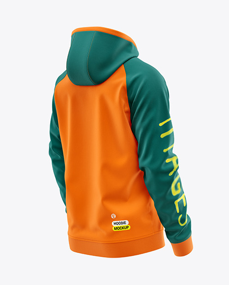 Full-Zip Hoodie Mockup